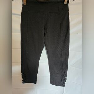 CK Black Athletic 3/4 pants size medium workout gear